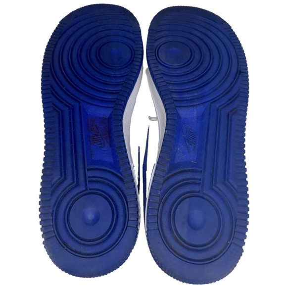 Nike Air Force 1 '07 White Medium Blue DH7561-104 Men's Size 11 - Picture 6 of 9